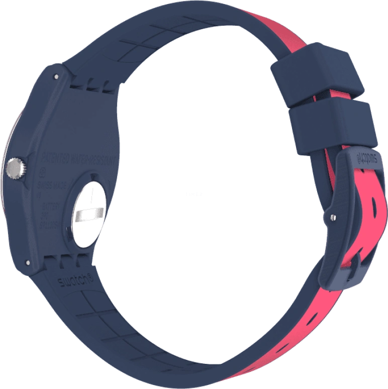 Swatch,Originals 34mm,34mm,Plastic,Pink,GN264