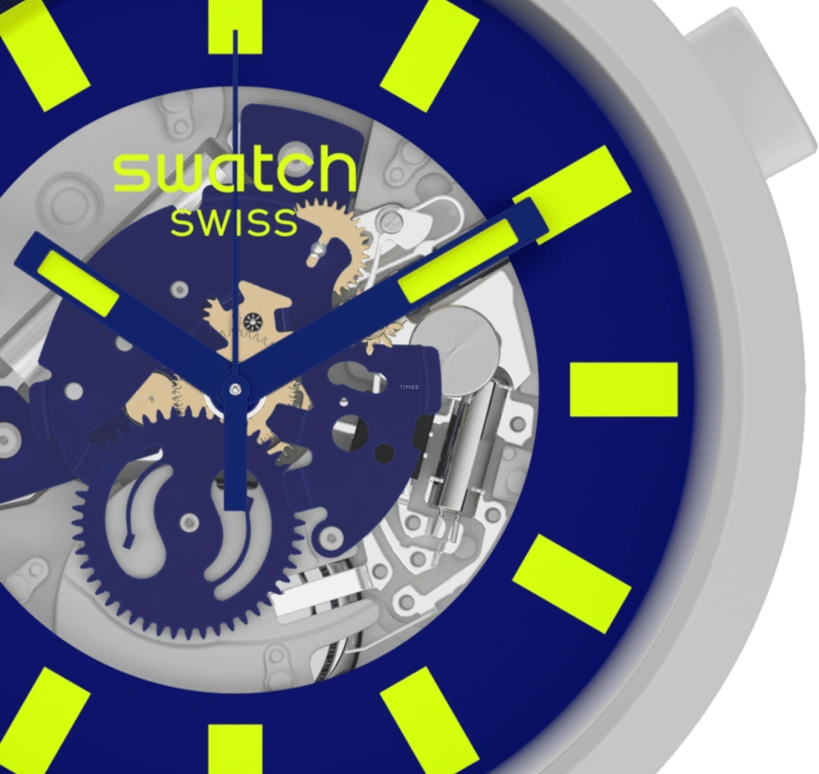 Swatch,THE BOLD 47mm,47mm,Bioceramic,Ceramic,SB03M103