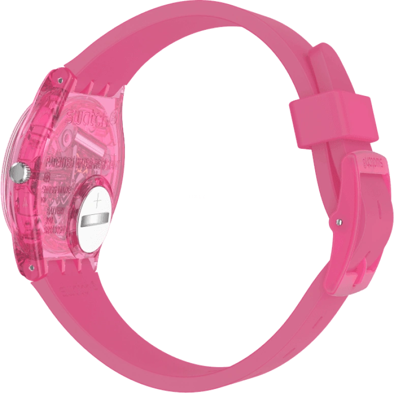 Swatch,Originals 34mm,34mm,Plastic,Pink,GP166