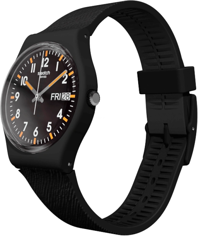 Swatch,Originals 34mm,34mm,Plastic,Red,GB753