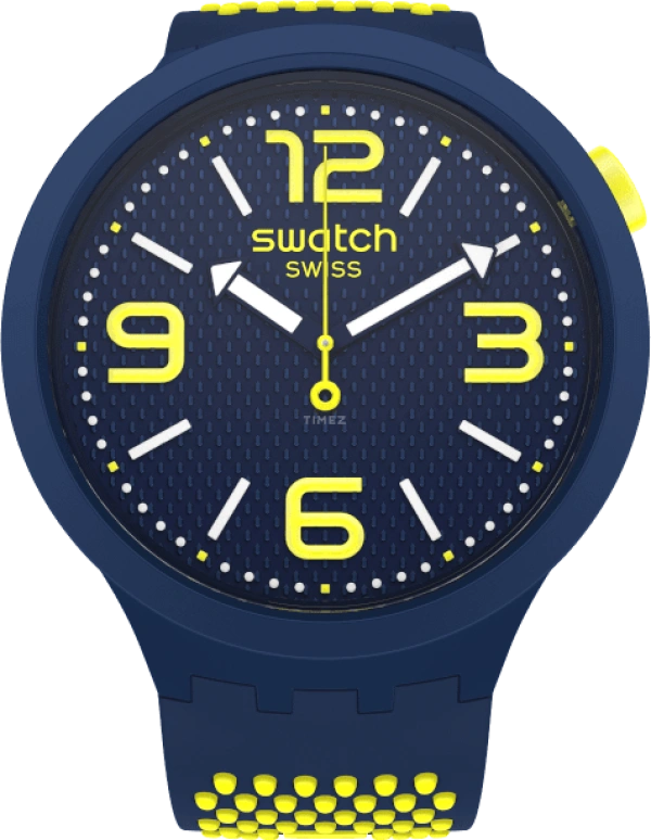Swatch,THE BOLD 47mm,47mm,Plastic,Black,SO27N102