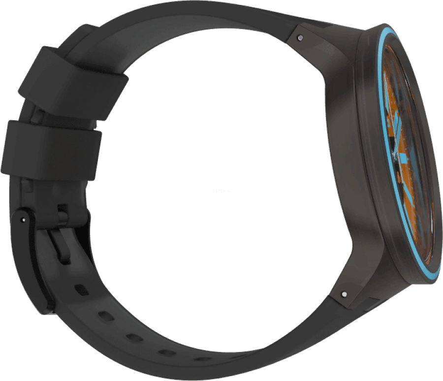 Swatch,THE BOLD 47mm,47mm,Plastic,Coffee,Brown,SO27B112