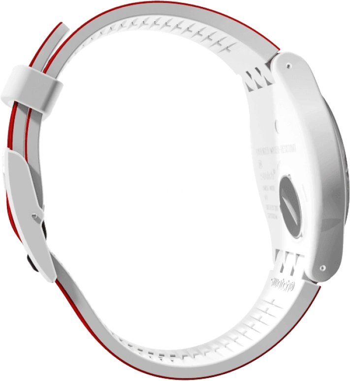 Swatch,Originals 41mm,41mm,Plastic,White,Closed,SUOZ259C
