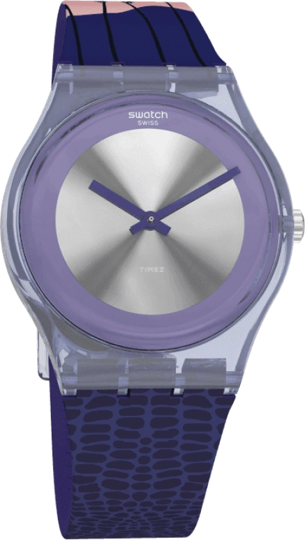 Swatch,Originals 39.20mm,39.20mm,Plastic,Grey,Quartz,GZ328
