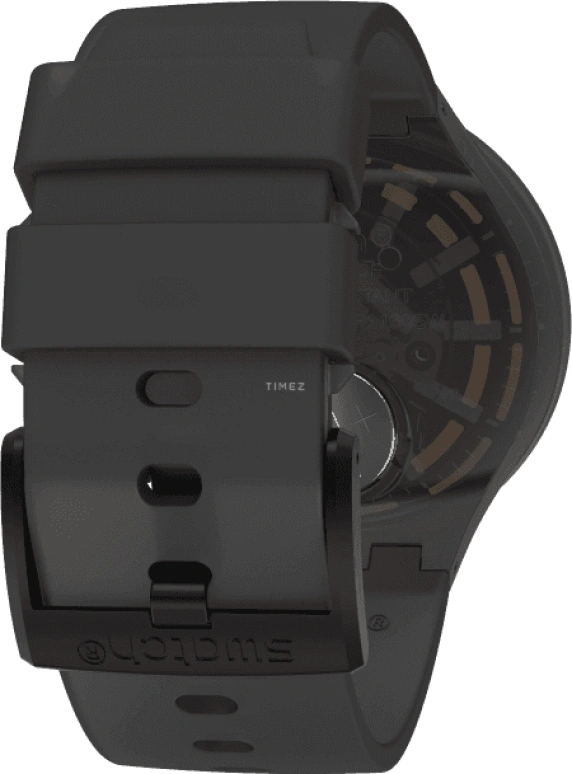 Swatch,THE BOLD 47mm,47mm,Plastic,Coffee,Brown,SO27B115