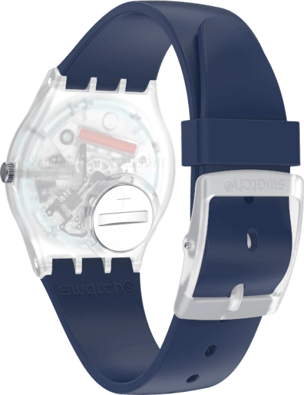 Swatch,Originals 34mm,34mm,Blue,Open,GE725