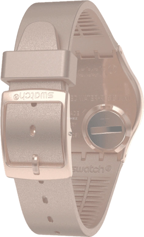 Swatch,Originals 34mm,34mm,Plastic,Pink,Sapphire,Crystal Glass,GP403