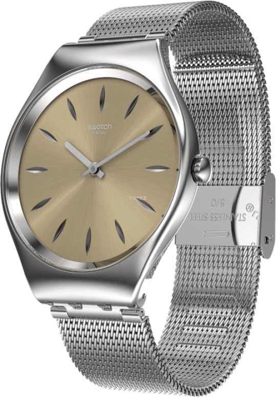 Swatch,SKIN 38mm,38mm,Sapphire,Crystal Glass,SYXS133M