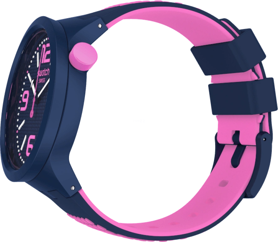 Swatch,THE BOLD 47mm,47mm,Plastic,Black,SO27N103