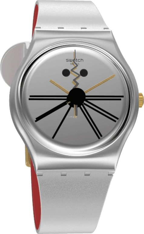 Swatch,Originals 34mm,34mm,Plastic,Sapphire,Crystal Glass,GZ327