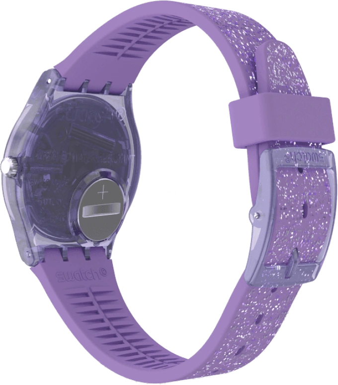 Swatch,Originals 34mm,34mm,Plastic,Silver,Open,GV400