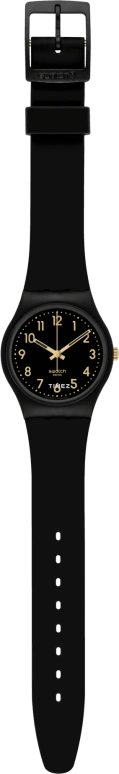 Swatch,Originals 34mm,34mm,Bio-sourced,Black,Quartz,Sapphire,Crystal Glass,Round,SO28B113