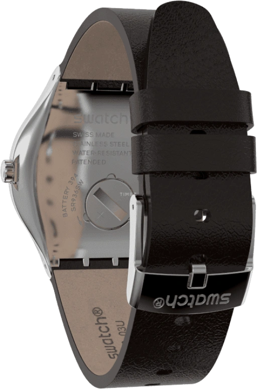 Swatch,IRONY 42.70mm,42.70mm,Stainless Steel,Silver White,YWS101