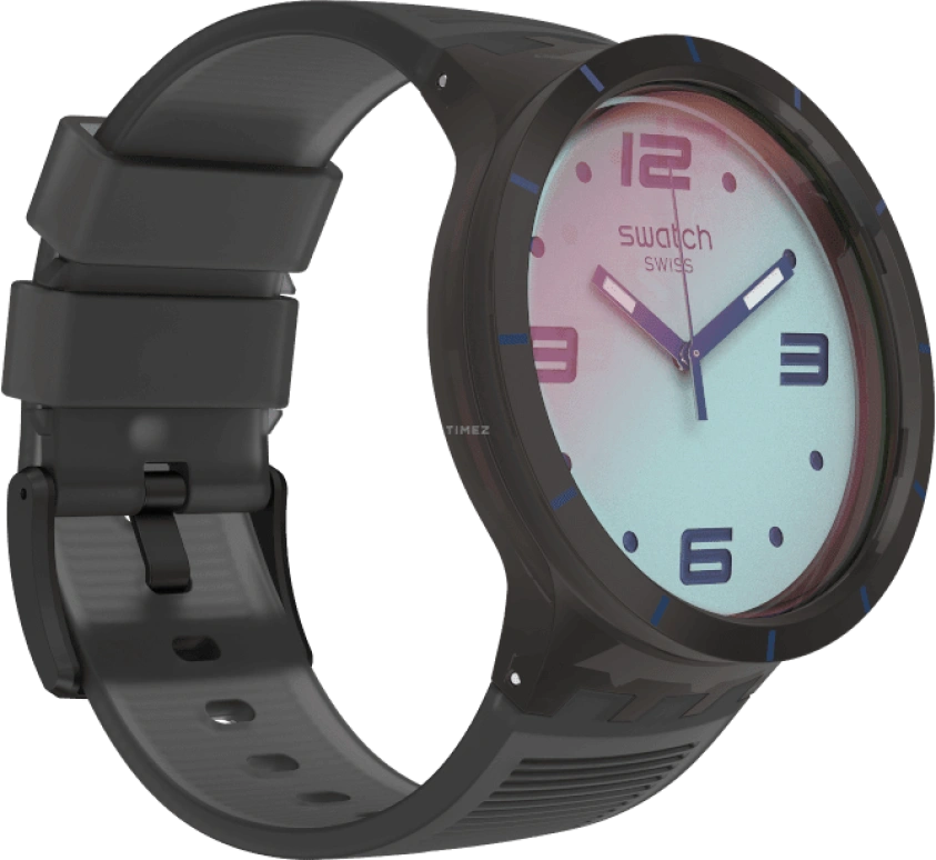 Swatch,Originals 47mm,47mm,Plastic,Sapphire,Crystal Glass,Closed,SO27B121