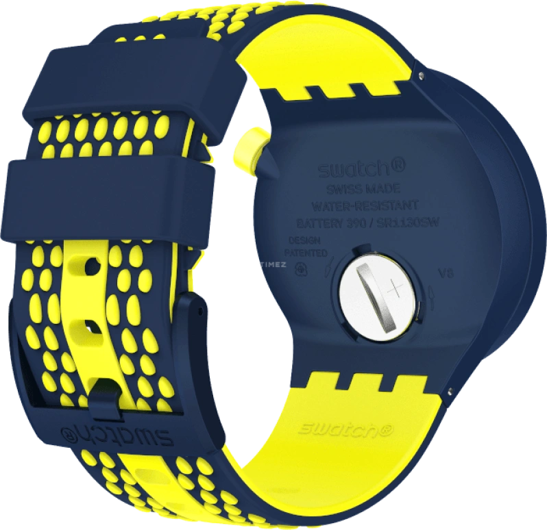 Swatch,THE BOLD 47mm,47mm,Plastic,Black,SO27N102