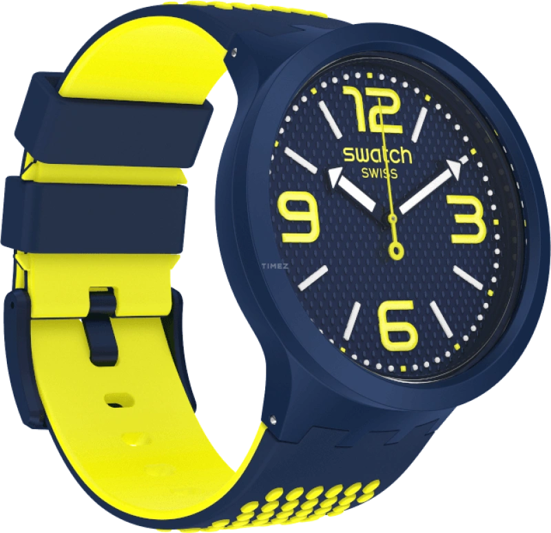 Swatch,THE BOLD 47mm,47mm,Plastic,Black,SO27N102