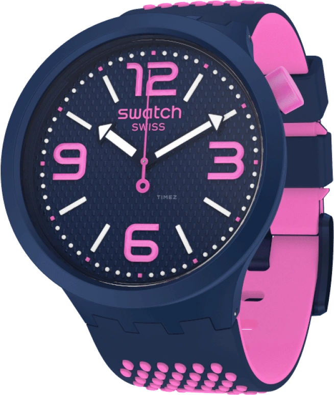 Swatch,THE BOLD 47mm,47mm,Plastic,Black,SO27N103