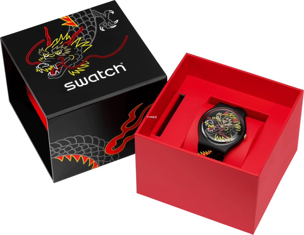 Swatch,Originals 41mm,41mm,Bio-sourced,Black,Quartz,Glass,Round,SO29Z137C,SO29Z137C-5300