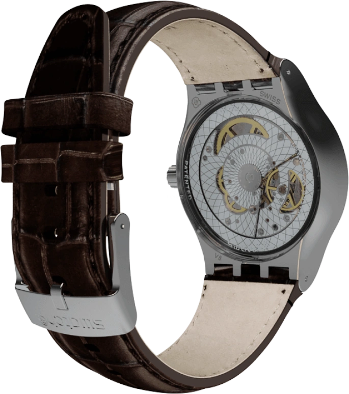 Swatch,Sistem 51 42mm,42mm,Stainless Steel,Blue,Automatic,Day,90hours,YIS404