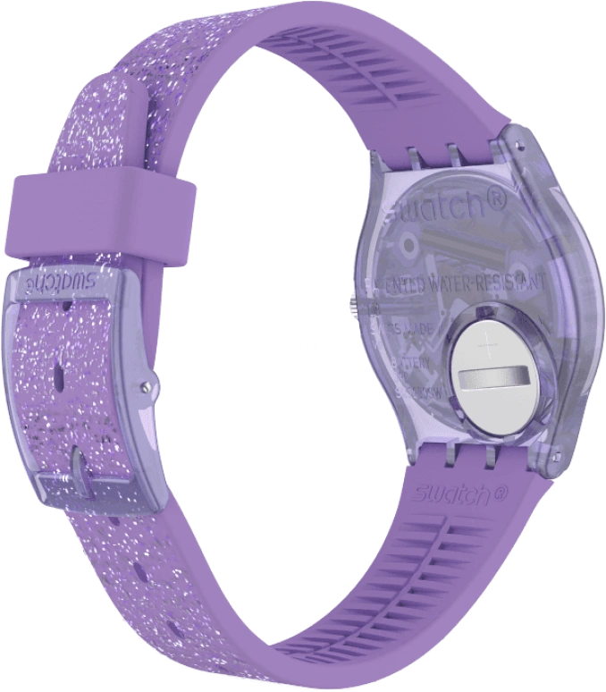 Swatch,Originals 34mm,34mm,Plastic,Silver,Open,GV400