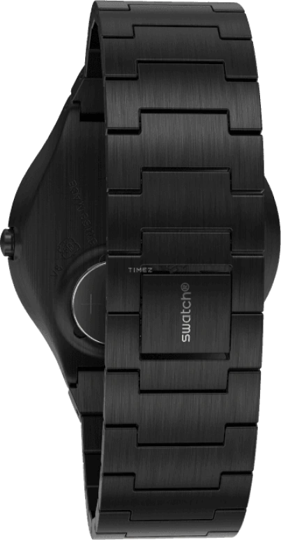 Swatch,SKIN ,Stainless Steel,Black,SS07B100G