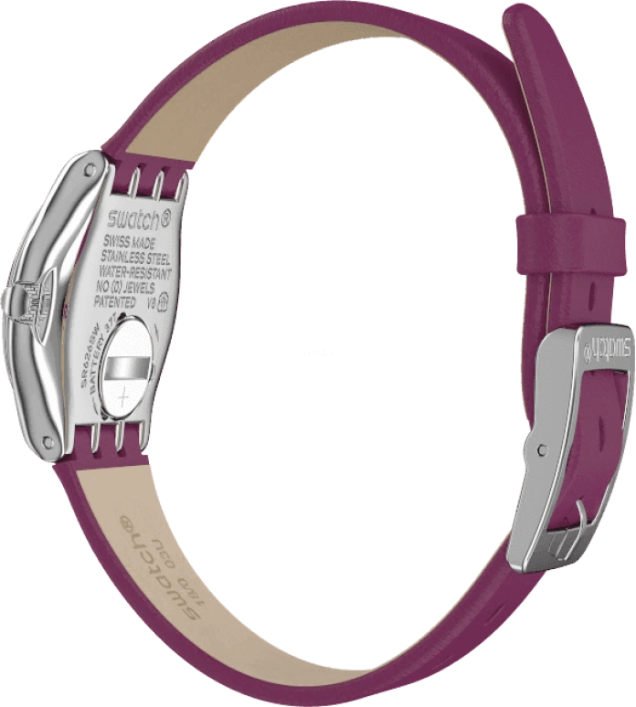 Swatch,IRONY 25mm,25mm,Red,Sapphire,Crystal Glass,YSS330