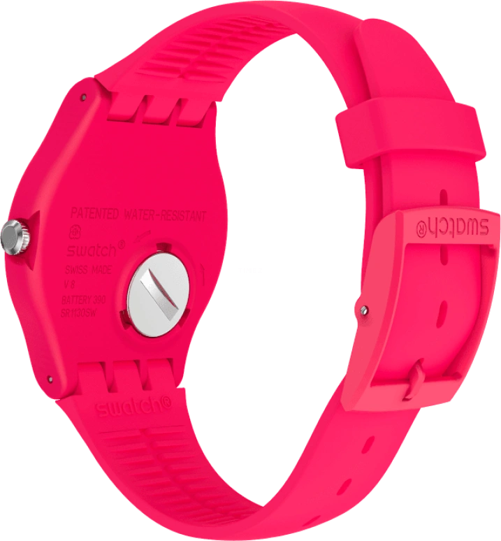Swatch,CLASSIC ,Plastic,Red,SUOR704