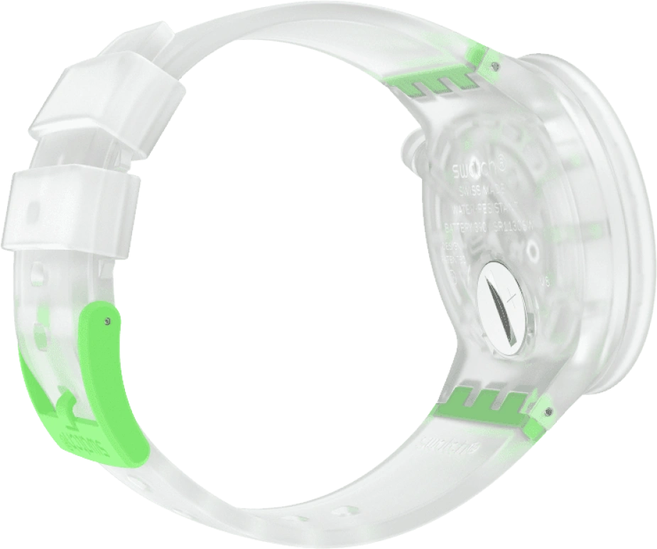 Swatch,THE BOLD 47mm,47mm,Plastic,White,SO27E104
