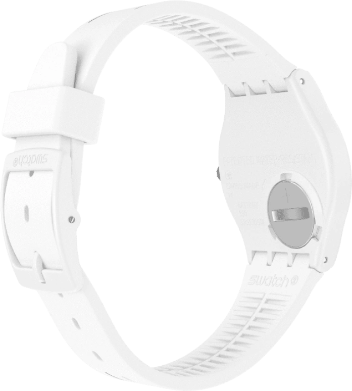 Swatch,Originals 34mm,34mm,Plastic,White,Closed,GW712