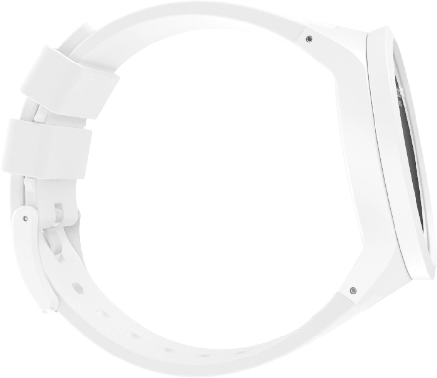 Swatch,THE BOLD 47mm,47mm,Plastic,White,SO27Z106
