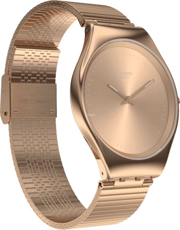 Swatch,SKIN ,Stainless Steel,Gold,SYXG101GG