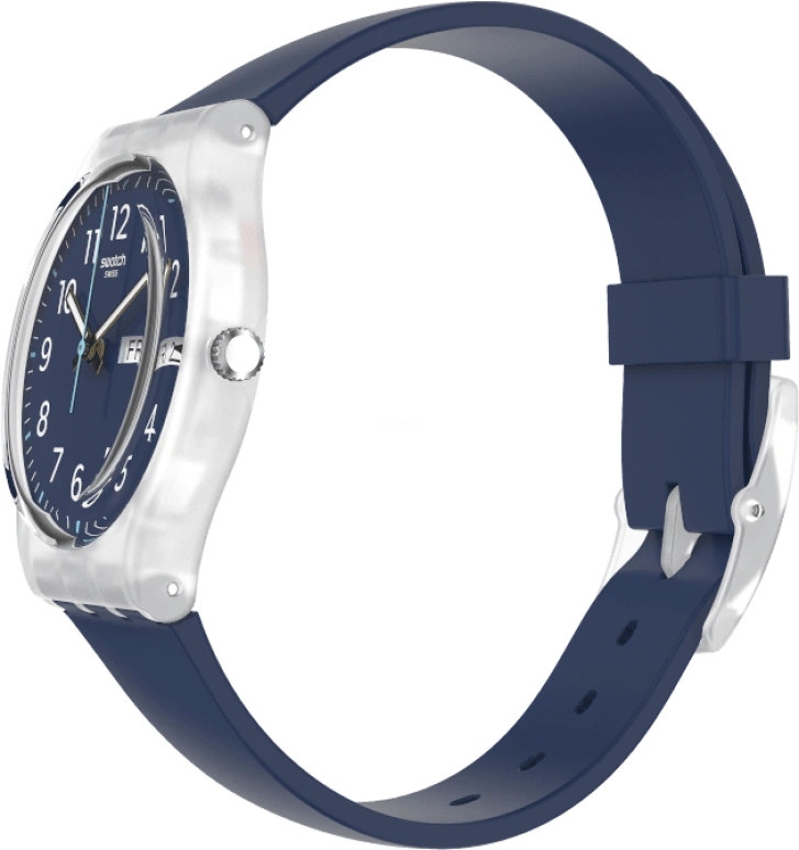 Swatch,Originals 34mm,34mm,Blue,Open,GE725