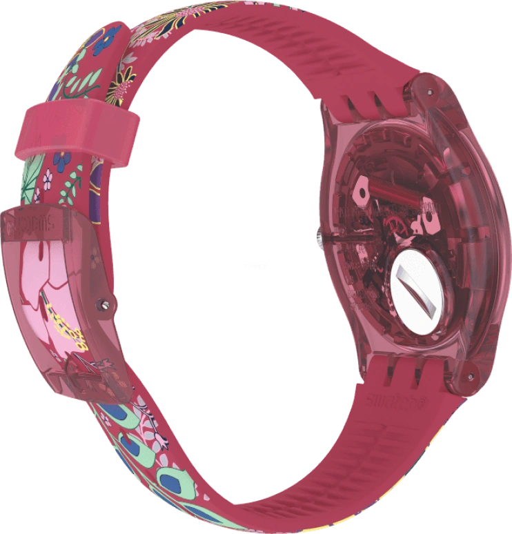 Swatch,Originals 41mm,41mm,Plastic,Pink,SUOP112