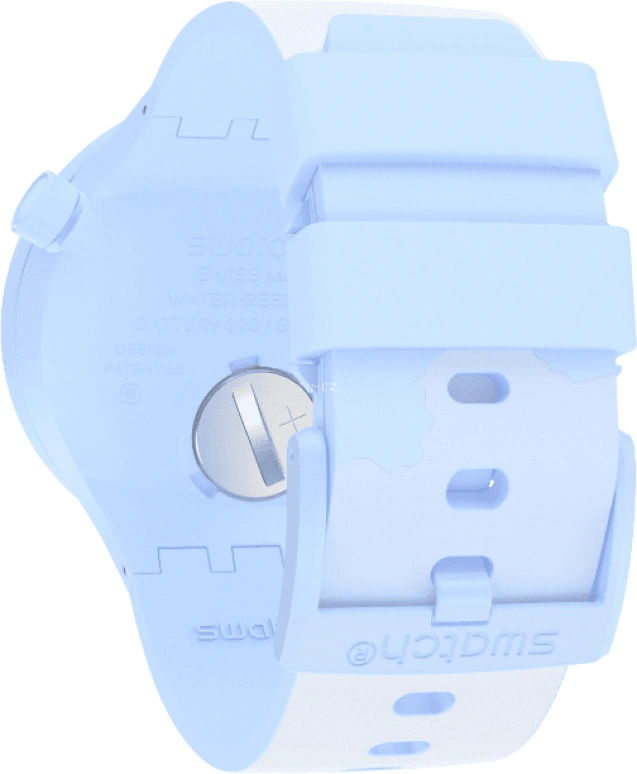 Swatch,THE BOLD 47mm,47mm,Bioceramic,Ceramic,Blue,Sapphire,Crystal Glass,SB03N102