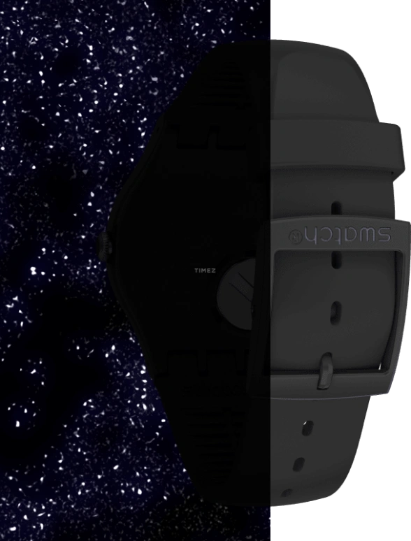 Swatch,Originals 41mm,41mm,Plastic,Black,Closed,SUOB185