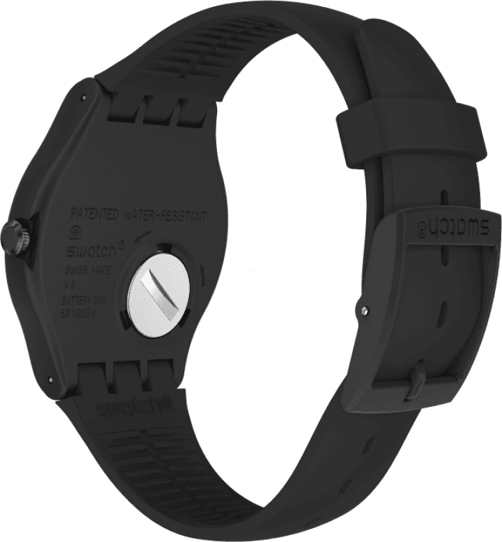 Swatch,Originals 41x47.40mm,41x47.40mm,Plastic,Black,SUOB731