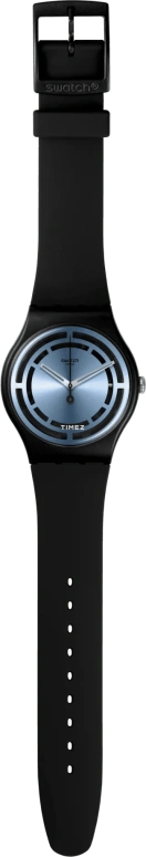 Swatch,Originals 41mm,41mm,Bioceramic,Blue,Quartz,Round,Black,SO32B118