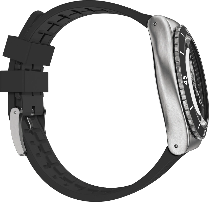Swatch,IRONY 43mm,43mm,Stainless Steel,Black,YVS487