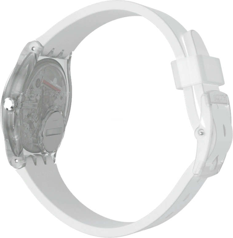 Swatch,Originals 34mm,34mm,Plastic,Blue,Pink,Sapphire,Crystal Glass,GE713