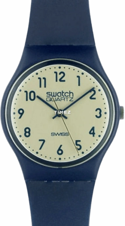 Swatch,Other 34mm,34mm,Plastic,Beige,Quartz,Sapphire,Crystal Glass,Round,GN100