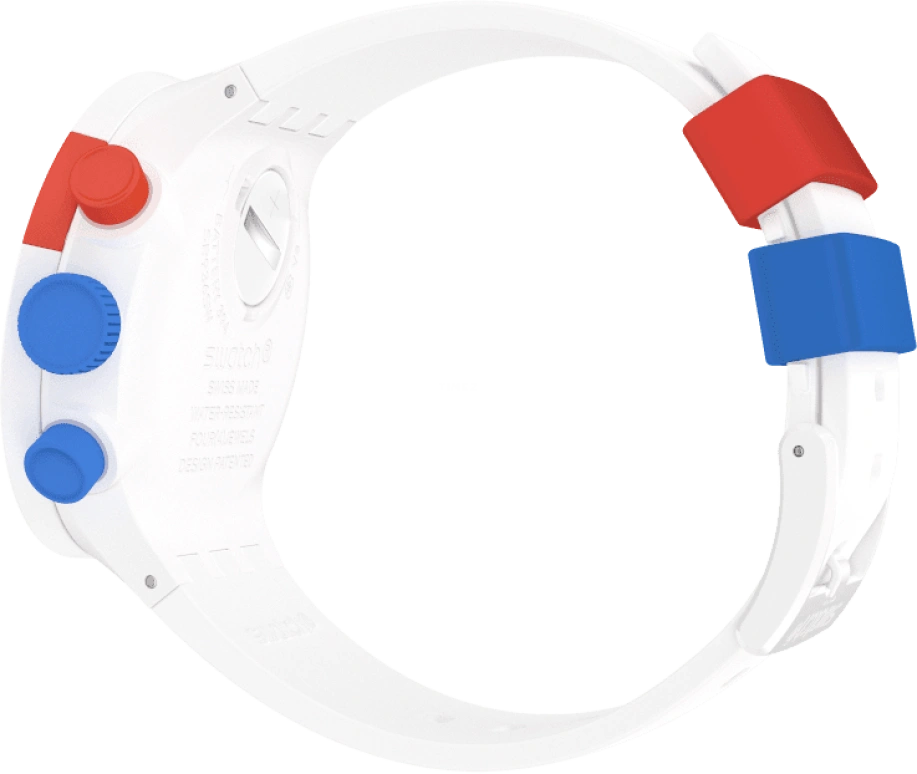 Swatch,THE BOLD 47mm,47mm,Bioceramic,Ceramic,White,Sapphire,Crystal Glass,SB04Z400