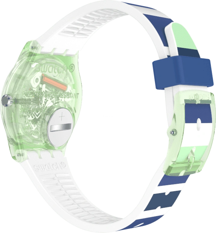 Swatch,Originals 34mm,34mm,Plastic,White,Open,GG711