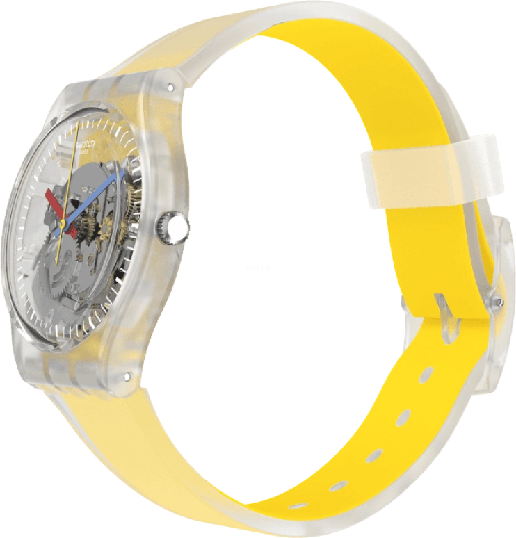 Swatch,CLEAR 34mm,34mm,Open,GE291
