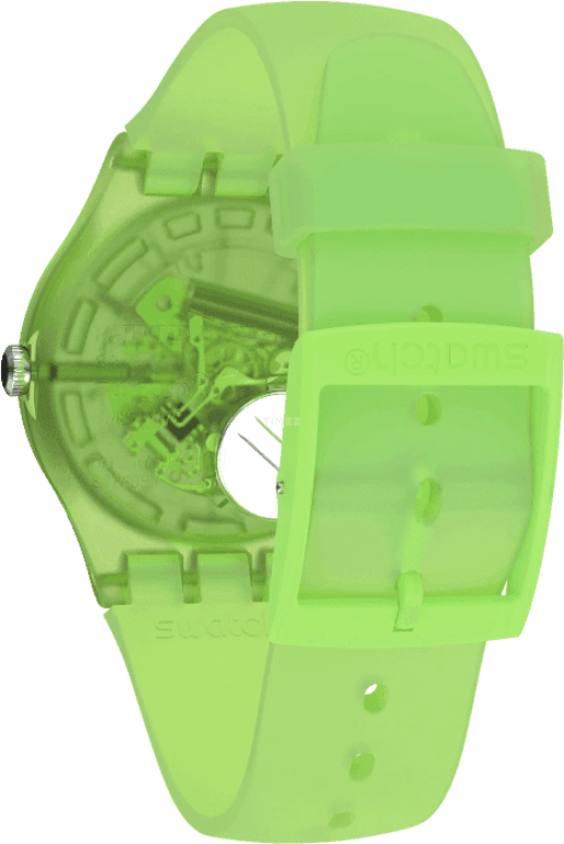 Swatch,Originals 41x47.40mm,41x47.40mm,Plastic,Green,SUOG118