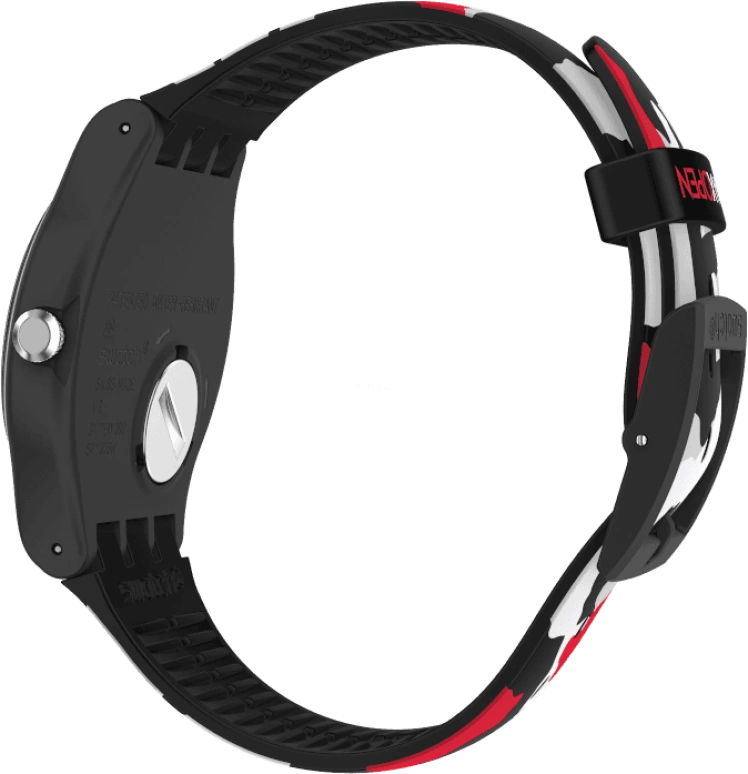 Swatch,Originals 41mm,41mm,Plastic,Black,SUOB714C