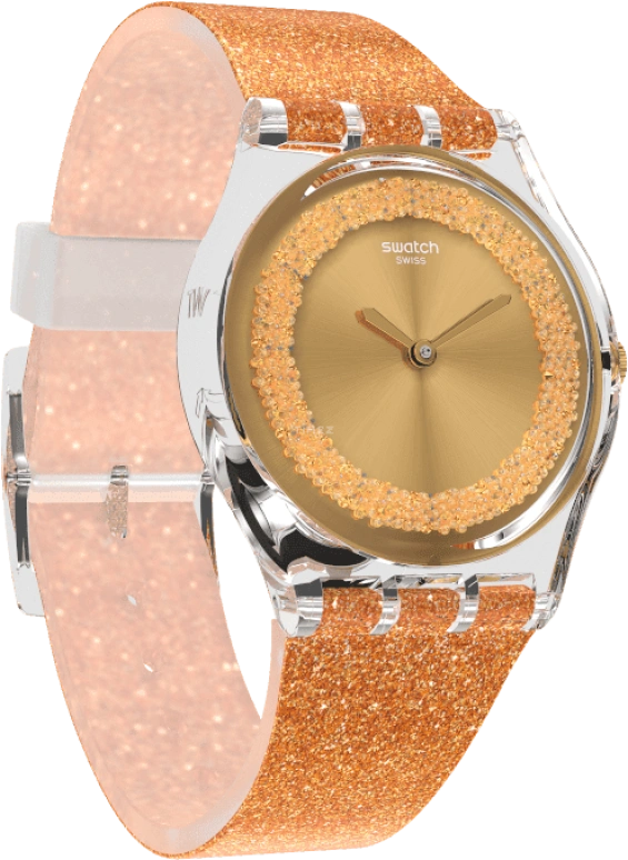 Swatch,Originals 34x39.20mm,34x39.20mm,Plastic,Orange,GE285