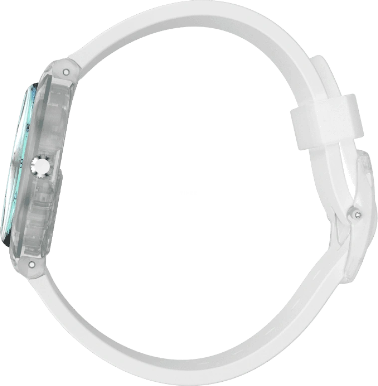 Swatch,Originals 34mm,34mm,Plastic,Blue,Pink,Sapphire,Crystal Glass,GE713
