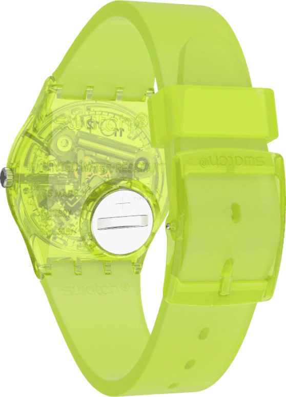 Swatch,Originals 34mm,34mm,Plastic,Green,GG227
