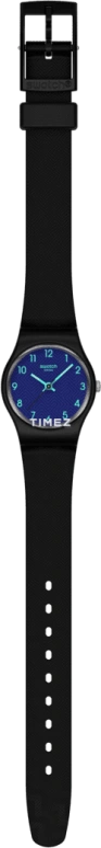Swatch,Originals 25mm,25mm,Composite,Blue,Quartz,Round,Black,LB188