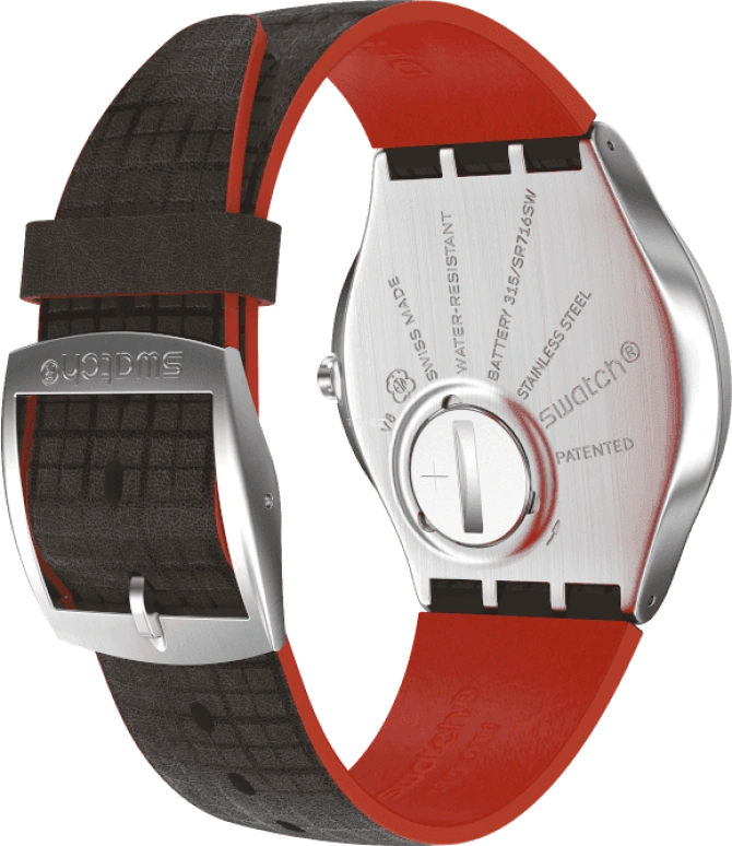 Swatch,Other ,Stainless Steel,Sapphire,Crystal Glass,SS07Z102